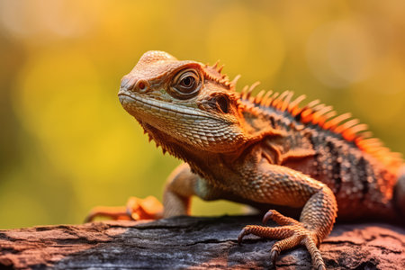 Lizards in nature, national geography, Wide life animals. AI Generated.の素材