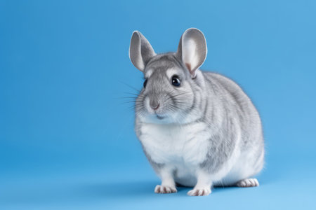 Very cute Chinchilla in nature, national geography, Wide life animals. AI Generated.の素材