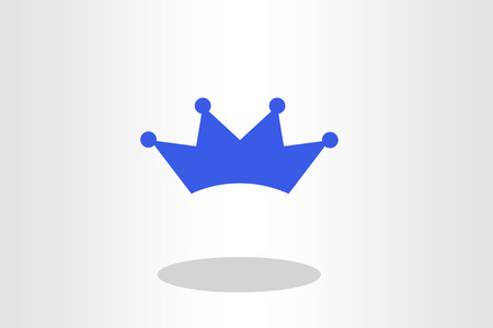 Illustration of crownの写真素材