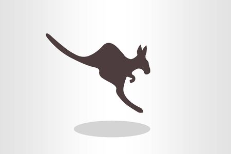 Illustration of kangarooの写真素材