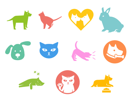 Pet vector icons illustrationのイラスト素材