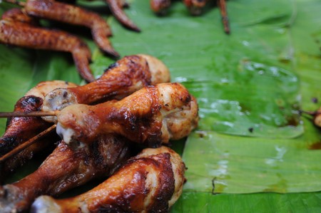 grill chickenの写真素材