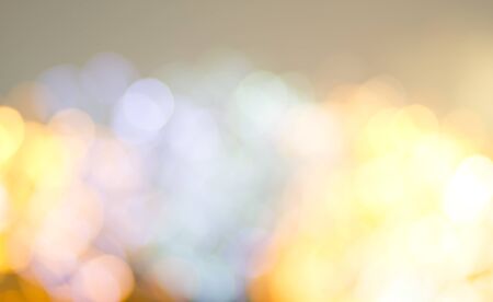 Abstract lights dots bokeh backgroundの写真素材