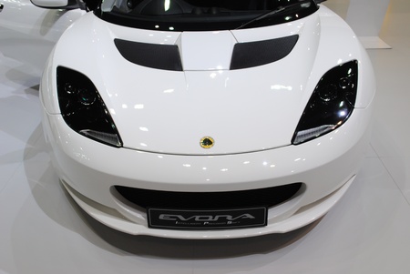 NONTHABURI, THAILAND - MARCH 30: The Lotus Elise SC  in the 32nd Bangkok International Motor Show on March 30, 2011 in Nonthaburi, Thailand.のeditorial素材