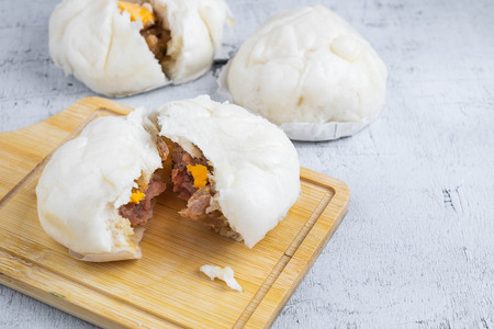 Steamed Buns with Pork Belly