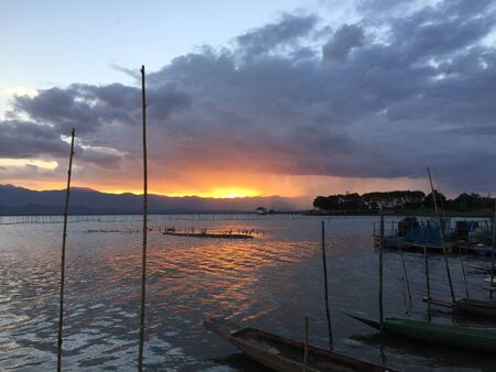 Rainy evening in Reservoirの素材