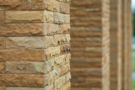 artificial rock wallの写真素材