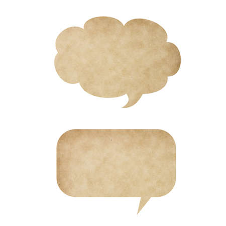 Paper Speech Bubblesの写真素材