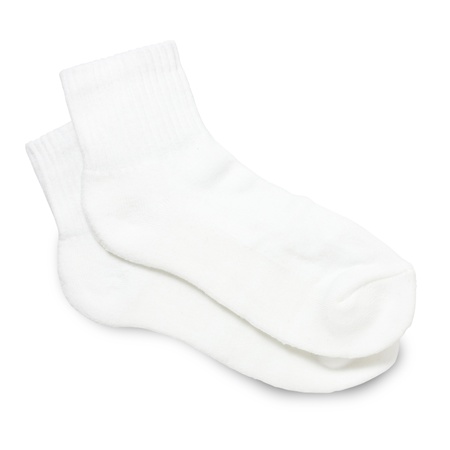 Socks Isolated On White Backgroundの写真素材