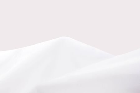 White cloth 
There are some wrinklesの写真素材