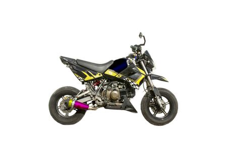 Motorcycle isolated   
White backgroundの写真素材