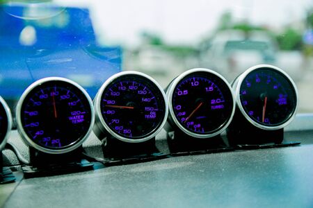 Car gaugeの写真素材