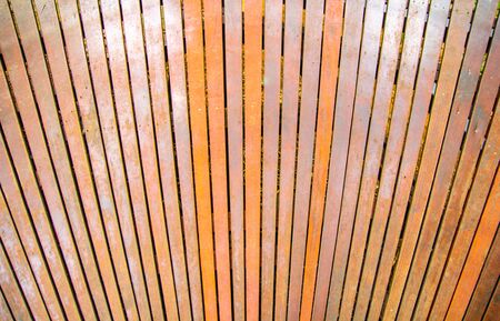 Wood put together a beautifully arranged plate.の写真素材