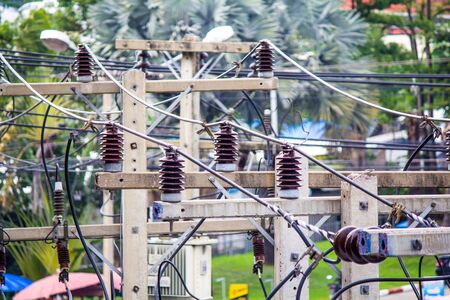 High-voltage lines