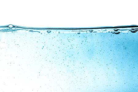 surface of the soft water and water splashの写真素材
