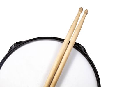 Trio drums and 
Snare, white backgroundの写真素材