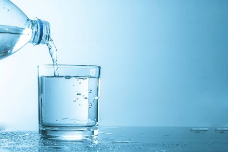 Pour water into the glass 
Cleanness
natureの写真素材