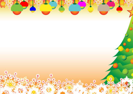 christmas backgroundのイラスト素材