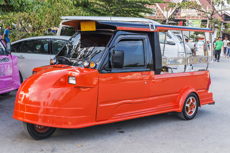 Tuk-Tuk Ayutthaya style in Ayutthaya, Thailand