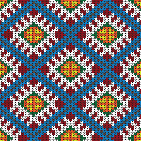 Knitted Pattern Texture design. Abstract Background.のイラスト素材