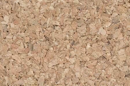 Cork board, brown textured, close upの写真素材