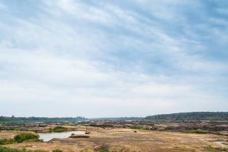 clouds white soft in the vast blue skyの写真素材