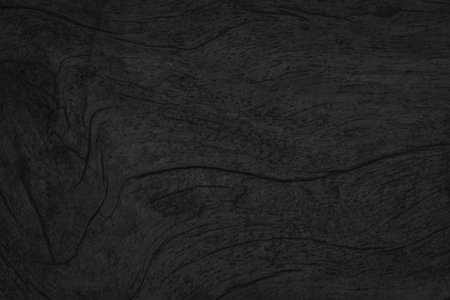 Wood texture background. Black surface of wooden blank for designの写真素材