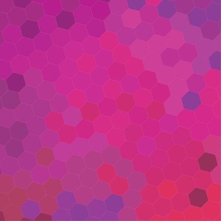 Hexagon background. Geometric shapes.