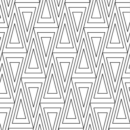 Abstract triangle linear background. Vector illustration.のイラスト素材