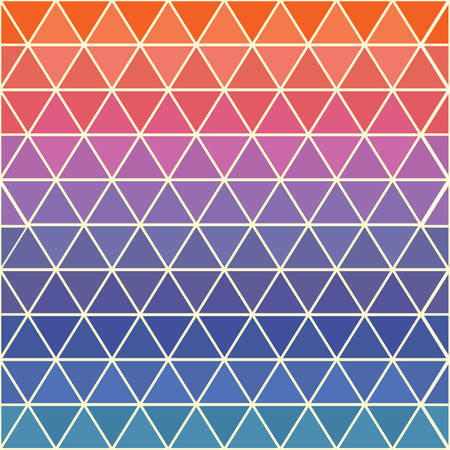Abstract geometric background. Colorful triangles. Vector illustration.