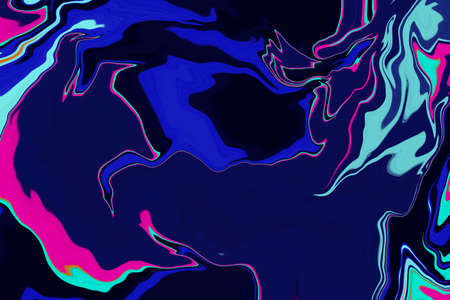 Abstract Liquid marble texture. Fluid art background in gum tone. Modern surface design style....