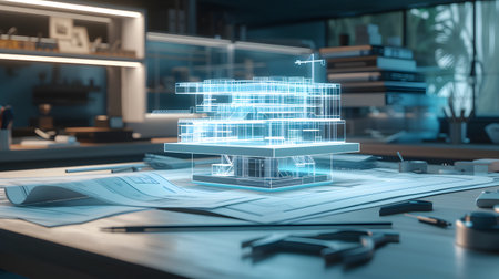 Architecture: 3D blueprints to design and buildの素材