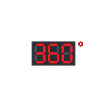 360 degree digital icon element designのイラスト素材