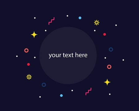Modern background template for banner, ticket, card, invitation, posterのイラスト素材