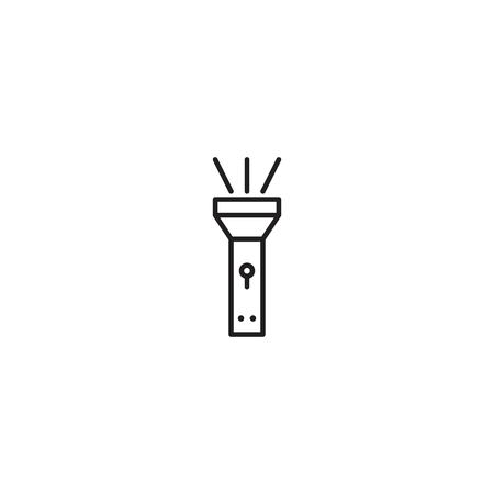 Flashlight icon vectorのイラスト素材