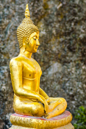 The art of thai style buddha imageの写真素材