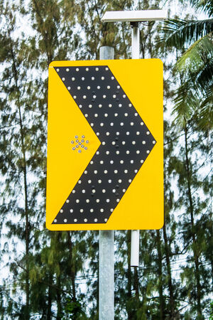 The signpost at the countryside of Thailand
