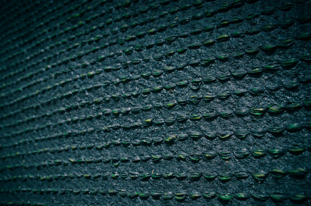 abstract background from plastic rope knit clothの写真素材