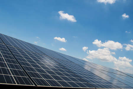 solar cell, the energy from the sun