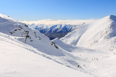 The Remarkables Ski Area Queenstown New Zealandの写真素材