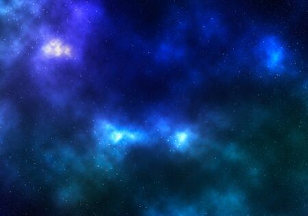 Galaxy background fill with stars and nebula
