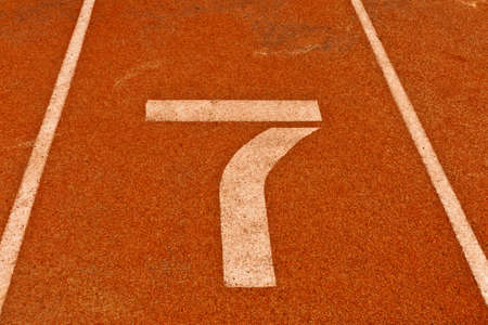 Numbers on the track is the beginning of the race