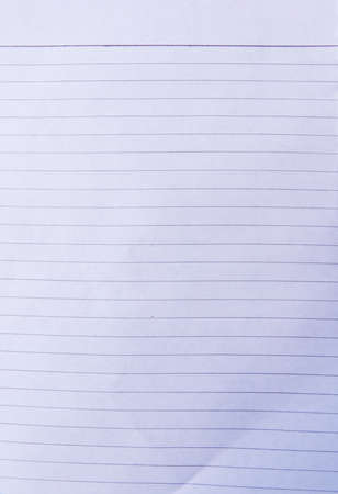 Creased paper with a four-channel vertical on red backgroundの写真素材