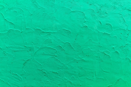 Green walls made of cement  texture backgroundの写真素材