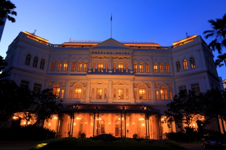 Raffles Hotel Singaporeのeditorial素材