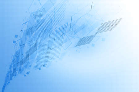 abstract blue  background. の写真素材