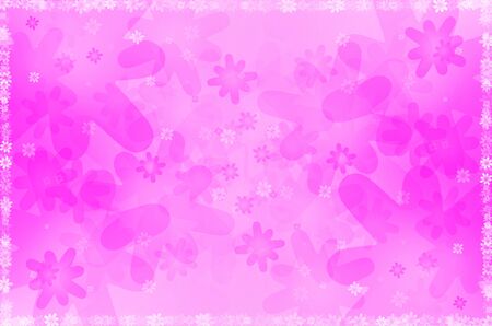 abstract background with pink floralの写真素材