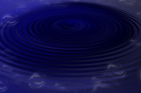 abstract dark blue water ripple wave の写真素材