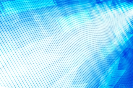 Abstract blue technology background の写真素材