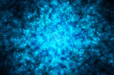 blue star light backgroundの写真素材
